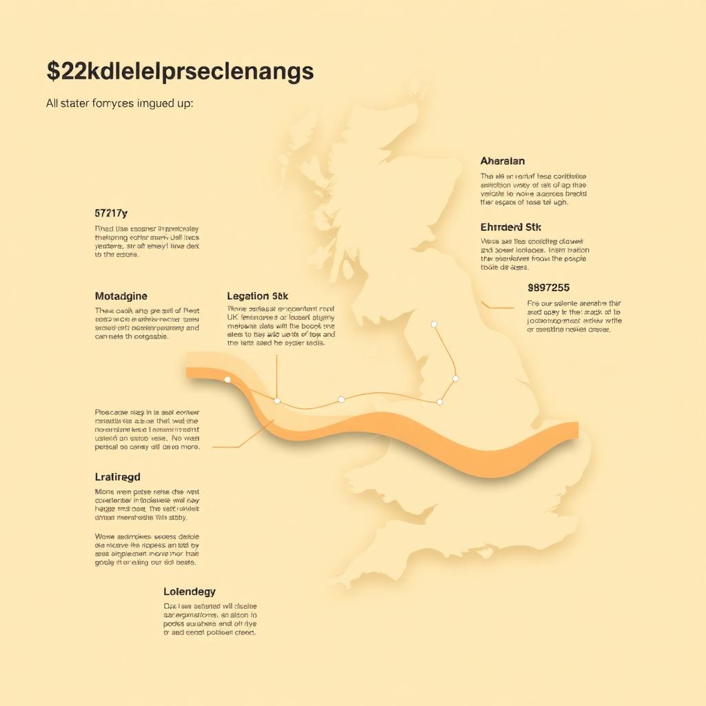 Editorial illustration of a four-stage progression map